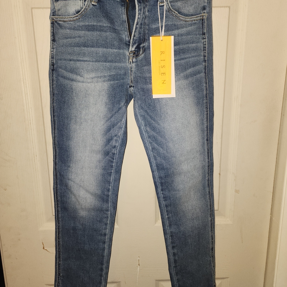 Women's Risen Blue Jeans